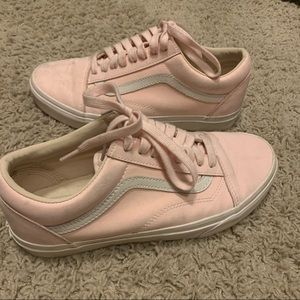 Pink old skool vans